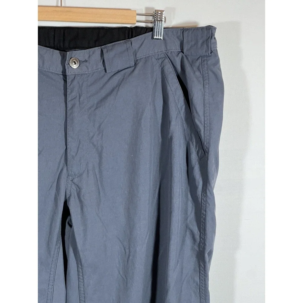 Duluth Trading Cargo Pants Mens XLx30‎ Blue Workwear Hiking Utility